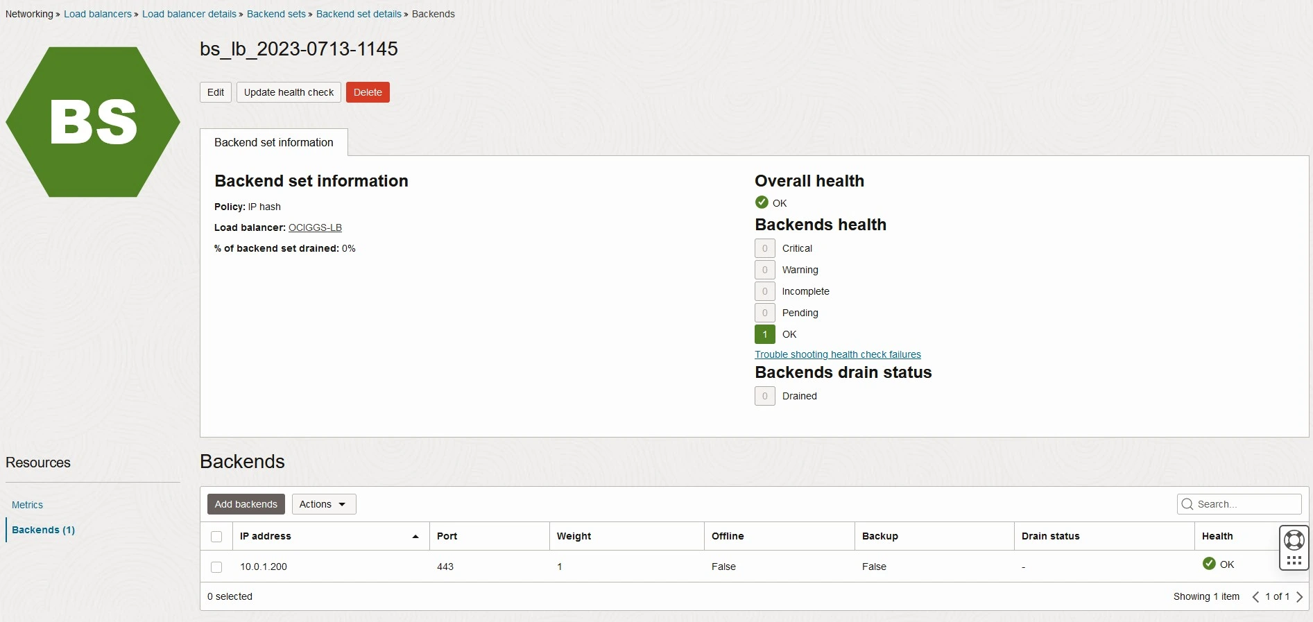 GoldenGate access using Load Balancer OracleGG